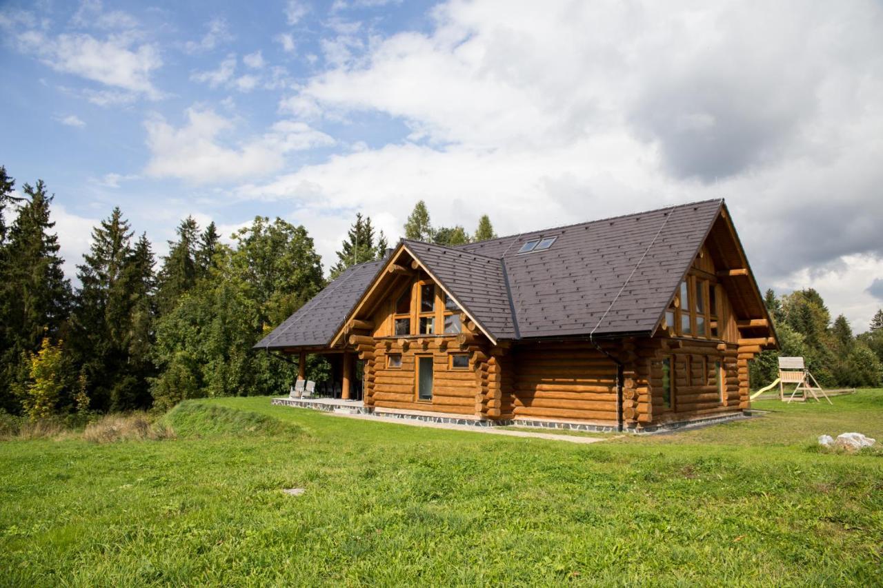 Villa Luxusni Srub Az 24 Luzek - Sruby-Lipno Frymburk nad Vltavou Exterior foto