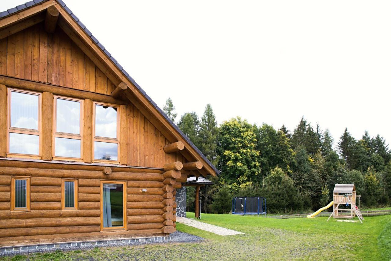 Villa Luxusni Srub Az 24 Luzek - Sruby-Lipno Frymburk nad Vltavou Exterior foto