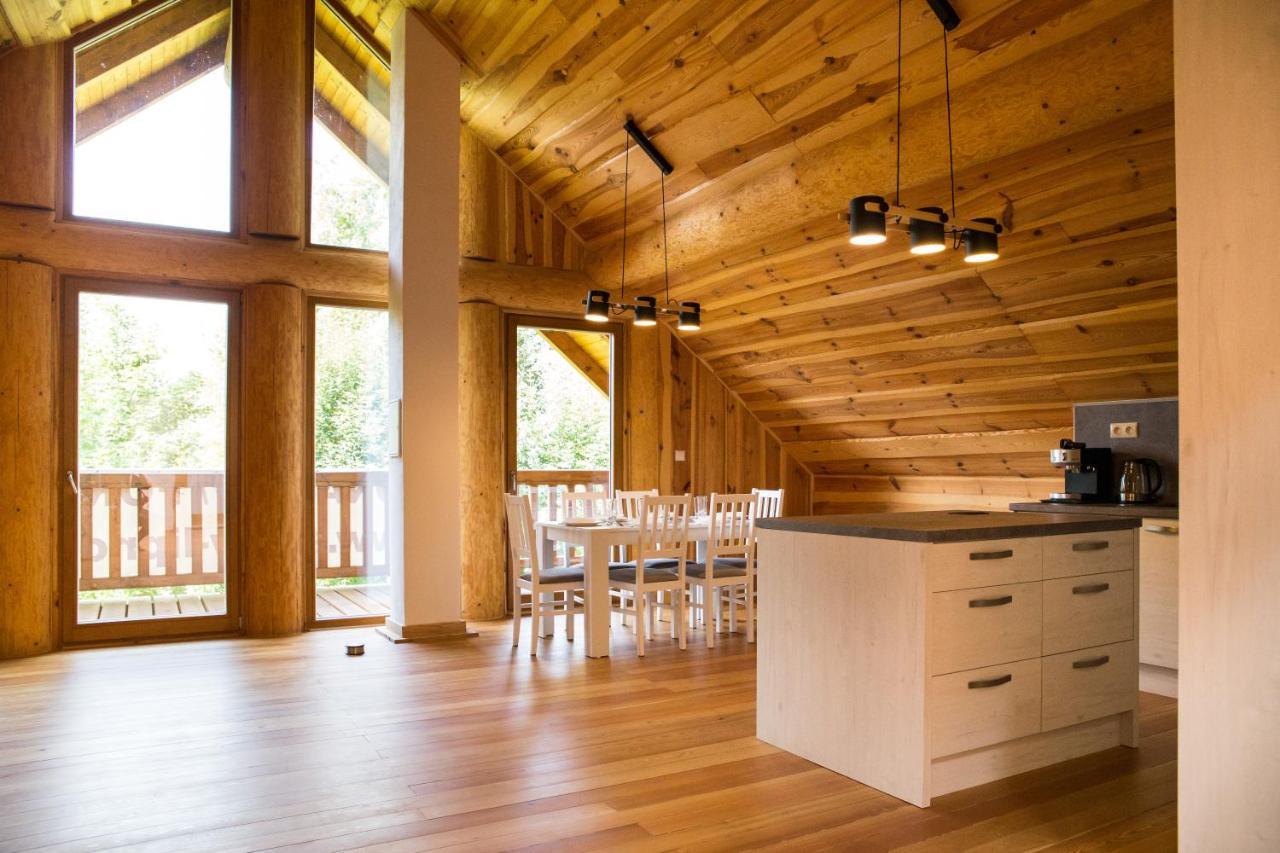Villa Luxusni Srub Az 24 Luzek - Sruby-Lipno Frymburk nad Vltavou Exterior foto