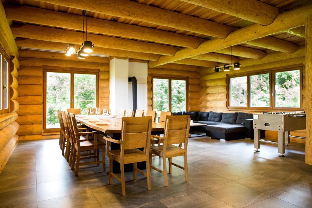 Villa Luxusni Srub Az 24 Luzek - Sruby-Lipno Frymburk nad Vltavou Exterior foto