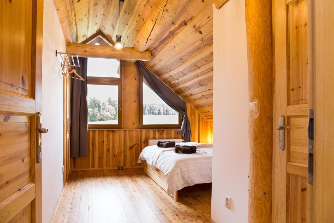 Villa Luxusni Srub Az 24 Luzek - Sruby-Lipno Frymburk nad Vltavou Exterior foto